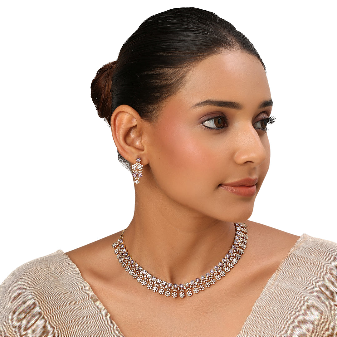 22k Gold Plated Sundari Sumangala Necklace Set
