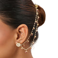 22k Gold Plated Gulabi Hemavati Earrings