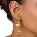 22k Gold Plated Gulabi Kaumudini Earrings