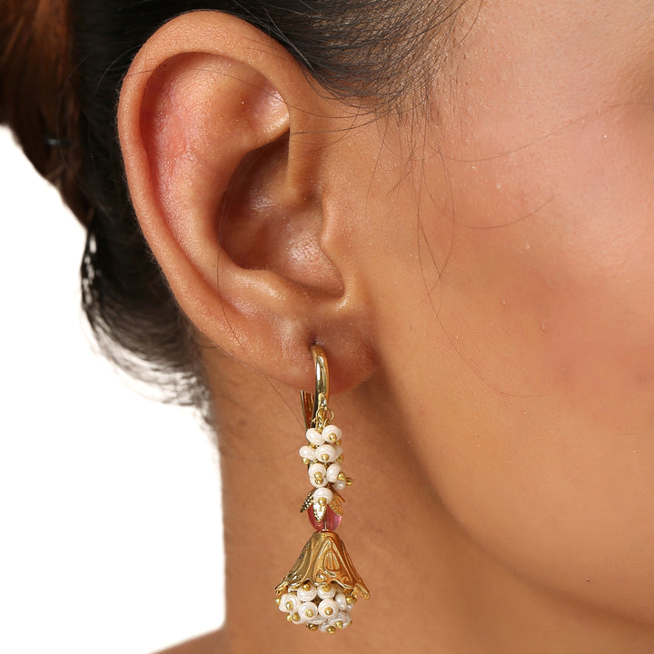 22k Gold Plated Gulabi Nandini Earrings