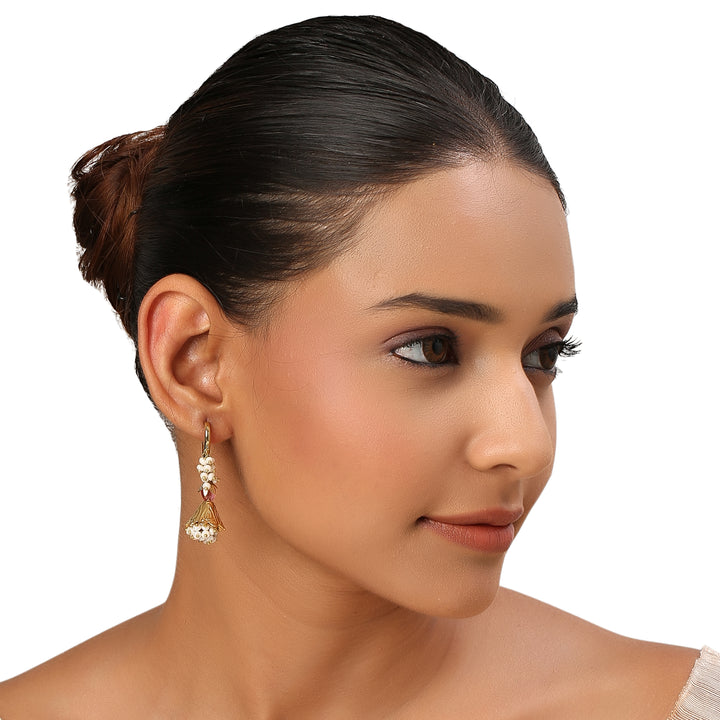 22k Gold Plated Gulabi Nandini Earrings