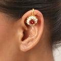 22k Gold Plated Gulabi Rajeshri Earcuff