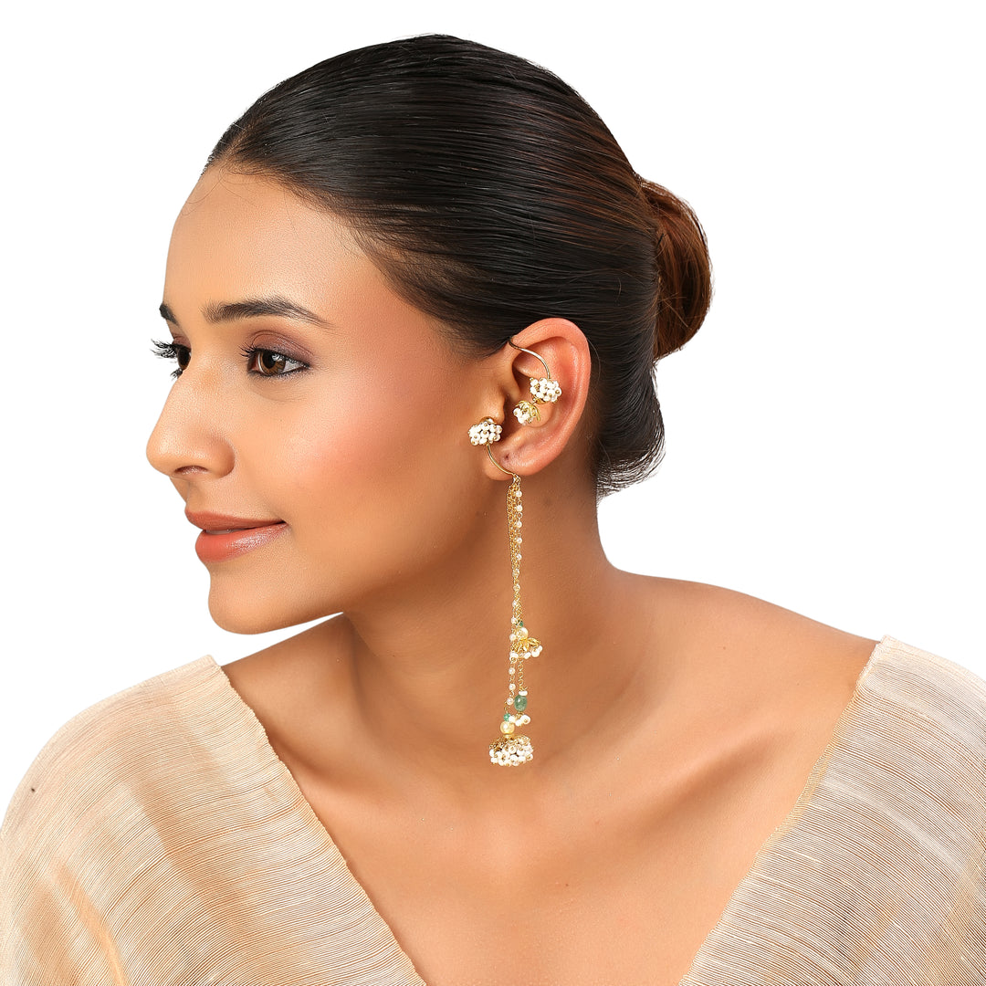 22k Gold Plated Gulabi Suvarnima Earrings