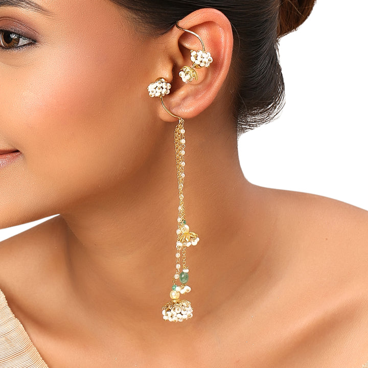 22k Gold Plated Gulabi Suvarnima Earrings