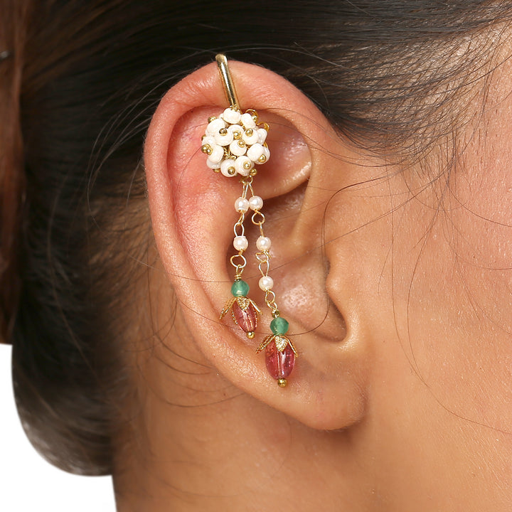 22k Gold Plated Gulabi Tarangini Earrings