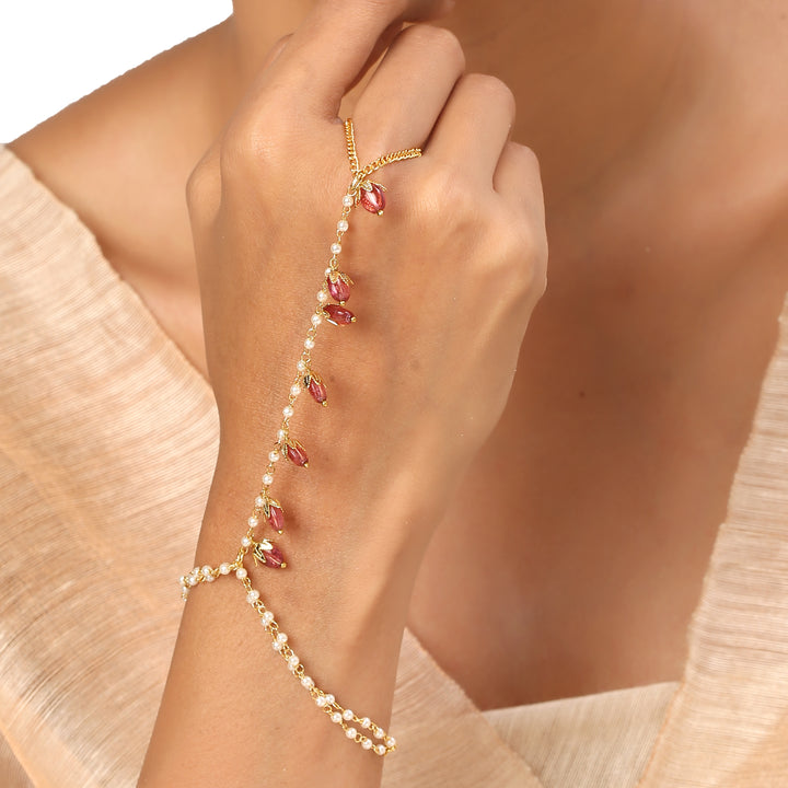 22k Gold Plated Gulabi Trilochana Bangle