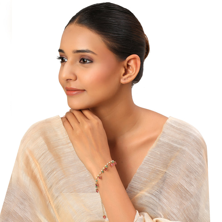 22k Gold Plated Gulabi Vilasini Bangle