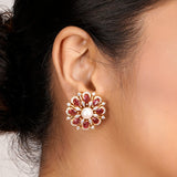 22k Gold Plated Zivara Rajnavi Necklace Set