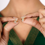 22k Gold Plated Jhilmil Vibe Earclips