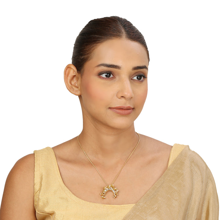 22k Gold Plated Sampada Chitrangi Pendant