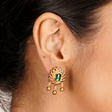 22k Gold Plated Kanaka Ravina Necklace Set