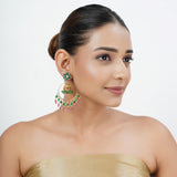 22k Gold Plated Varsha Aadhya Earrings