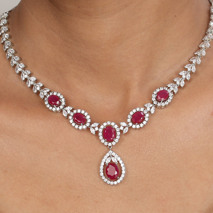 22k Gold Plated Sampada Kiranmayi Necklace set