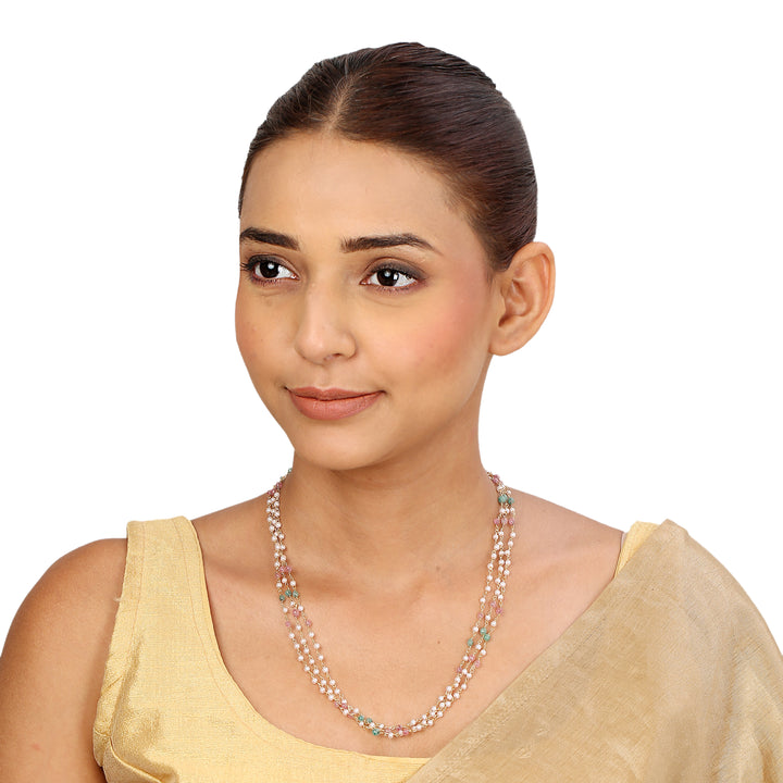 22k Gold Plated Sampada Mriganka Necklace