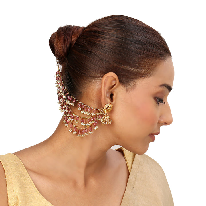 22k Gold Plated Sampada Padmagandha Earring