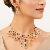 22k Gold Plated Gulnaar Riwaaz Necklace Set