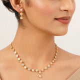 22k Gold Plated Gulnaar Bela Necklace Set