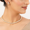 22k Gold Plated Gulnaar Nitya Necklace Set