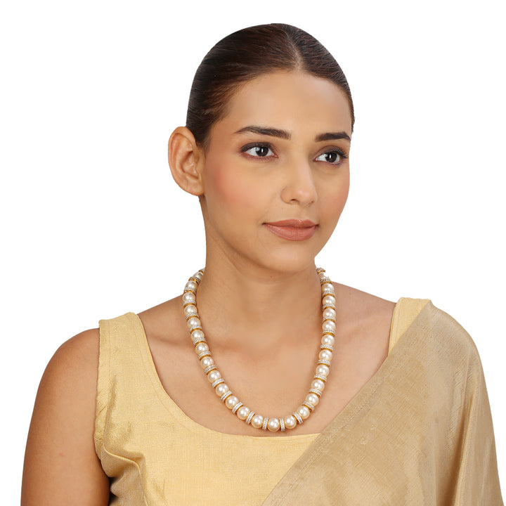 22k Gold Plated Sampada Adishree Necklace