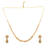 22k Gold Plated Sunheri Varni Necklace Set