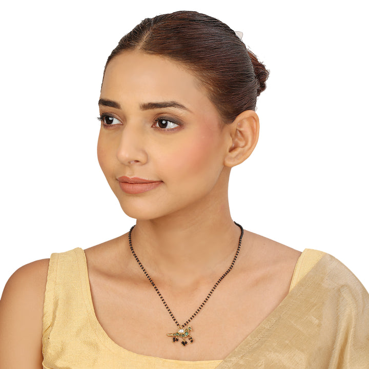 22k Gold Plated Sampada Atmika Pendant