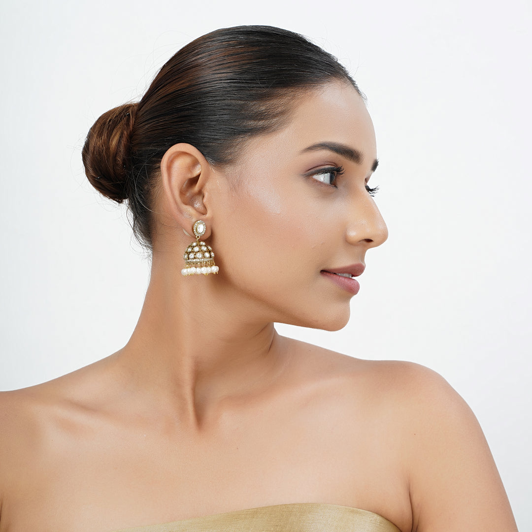 22k Gold Plated Varsha Adrija Earrings