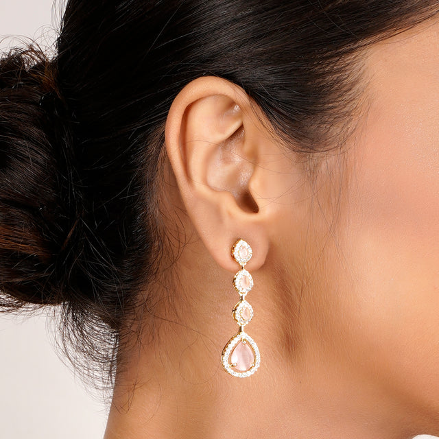 22k Gold Plated Zivara Elariz Necklace Set