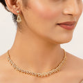 22k Gold Plated Gulnaar Sutra Necklace Set