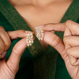 22k Gold Plated Jhilmil Nova Earclips