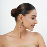 22k Gold Plated Varsha Agrima Earrings