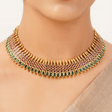 22k Gold Plated Sunheri Kanika Necklace Set