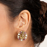 22k Gold Plated Kanaka Manira Necklace Set