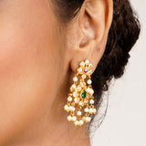 22k Gold Plated Kanaka Anvaya Necklace Set