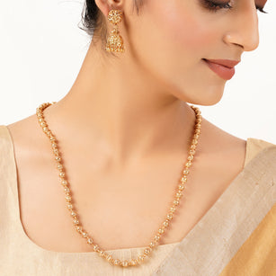 22k Gold Plated Sunheri Heer Necklace Set