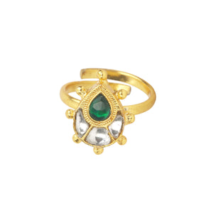 22k Gold Plated Noorja Shobha Toe Ring