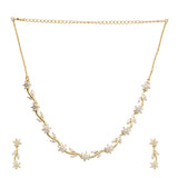 22k Gold Plated Gulnaar Sugandh Necklace Set