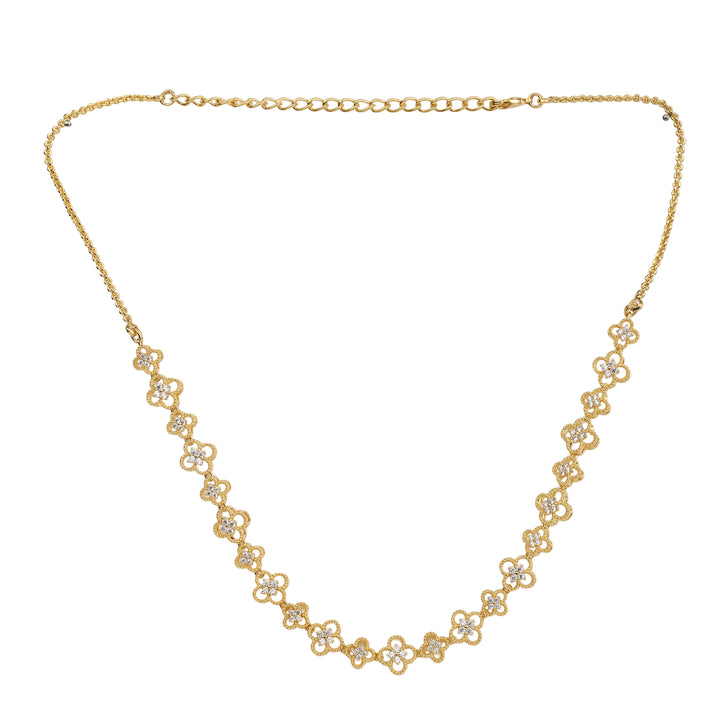 22k Gold Plated Gulnaar Prerna Necklace Set