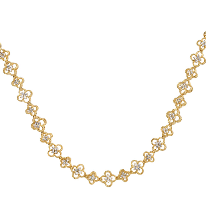 22k Gold Plated Gulnaar Prerna Necklace Set