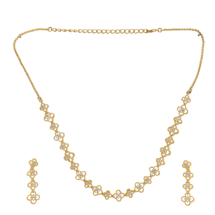 22k Gold Plated Gulnaar Prerna Necklace Set