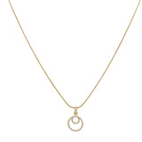 22k Gold Plated Gulnaar Shree Pendant Set