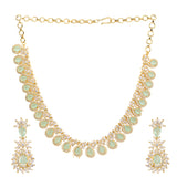 22k Gold Plated Gulnaar Tejas Necklace Set