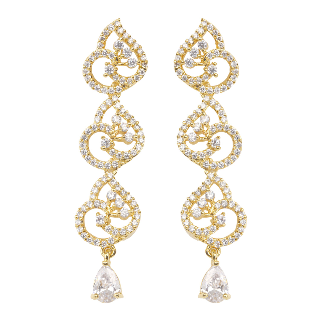 22k Gold Plated Gulnaar Dhara Necklace Set