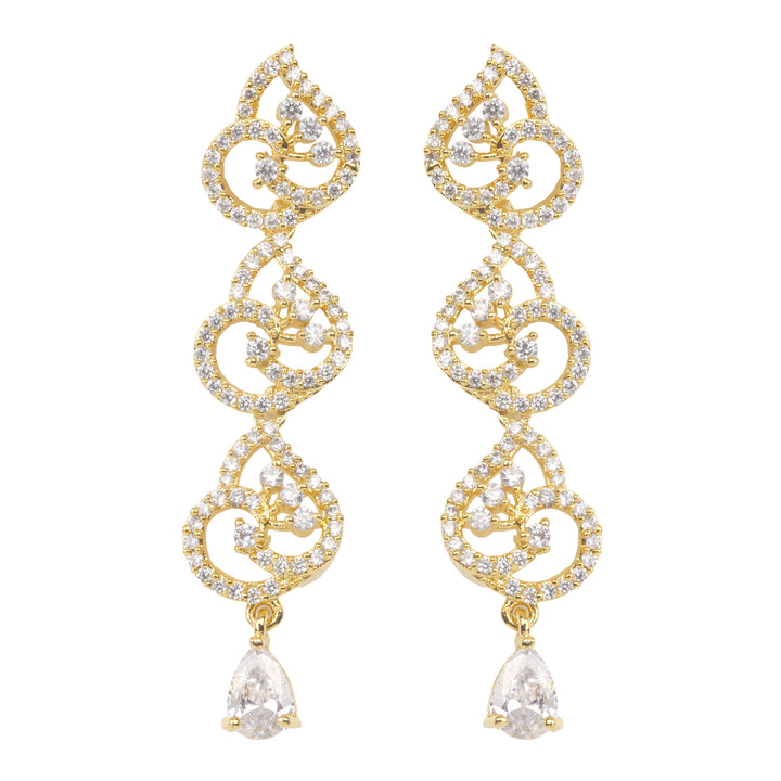 22k Gold Plated Gulnaar Dhara Necklace Set