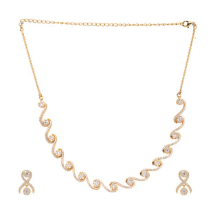 22k Gold Plated Gulnaar Mridul Necklace Set