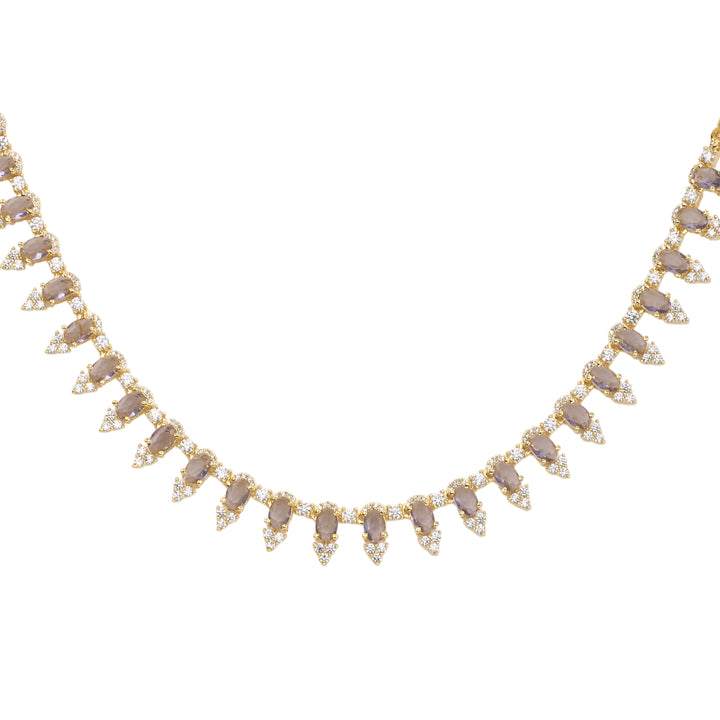 22k Gold Plated Gulnaar Shringar Necklace Set