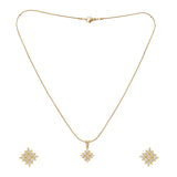 22k Gold Plated Gulnaar Sparsh Necklace Set