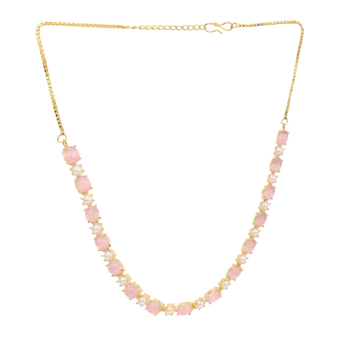 22k Gold Plated Gulnaar Shobha Necklace Set