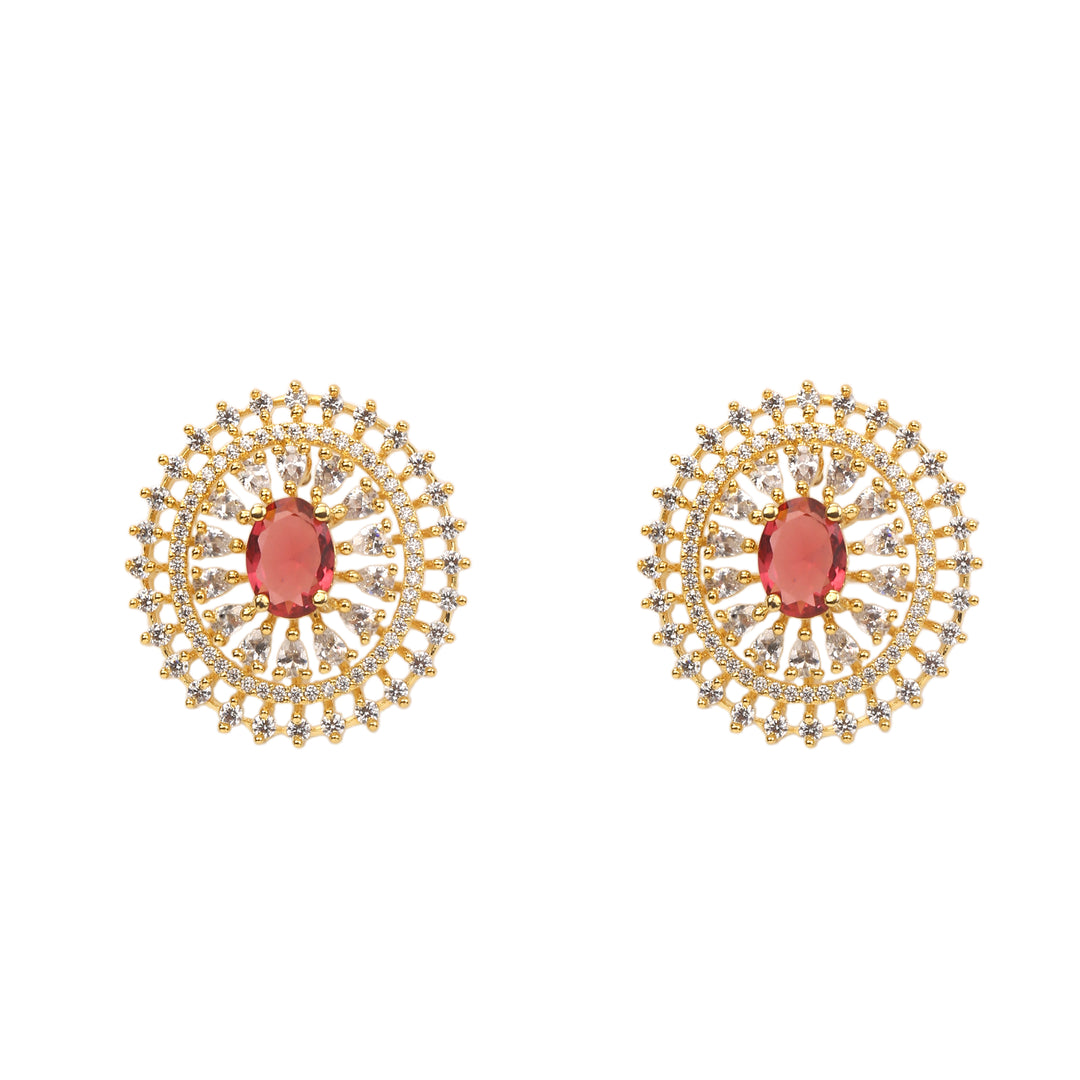 22k Gold Plated Gulnaar Tara Pendant Set