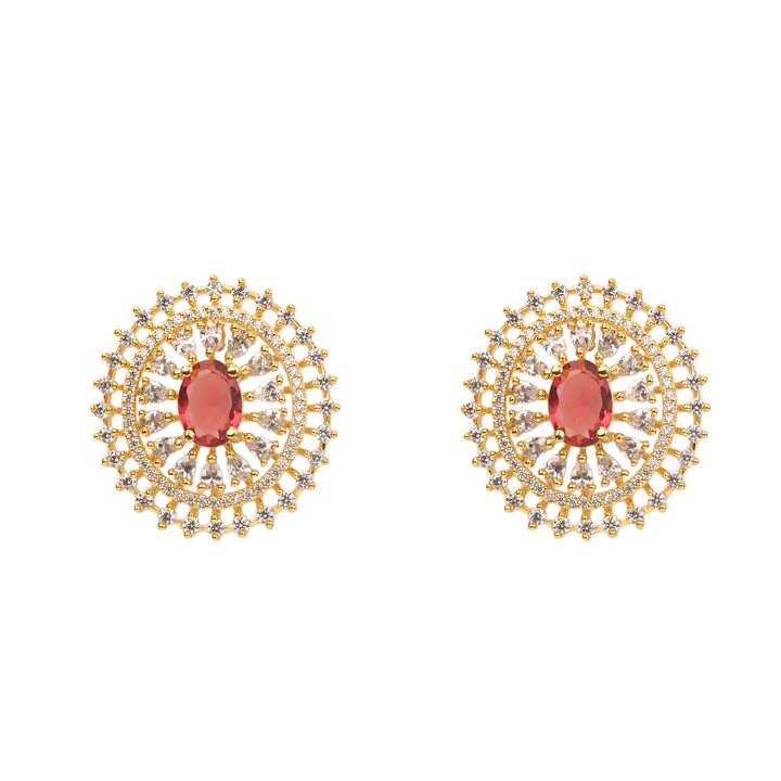 22k Gold Plated Gulnaar Tara Pendant Set
