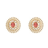 22k Gold Plated Gulnaar Tara Pendant Set